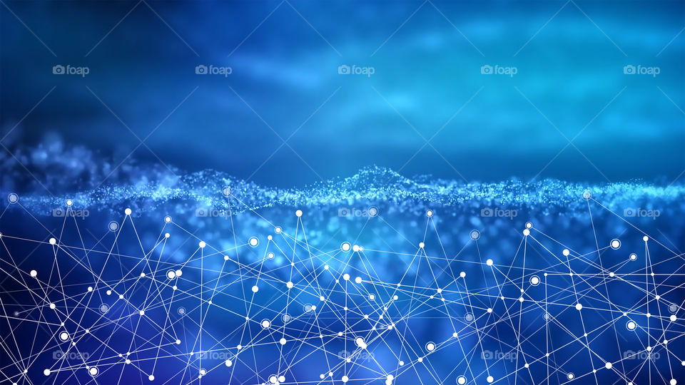 Blue Glitter texture with dots lines 