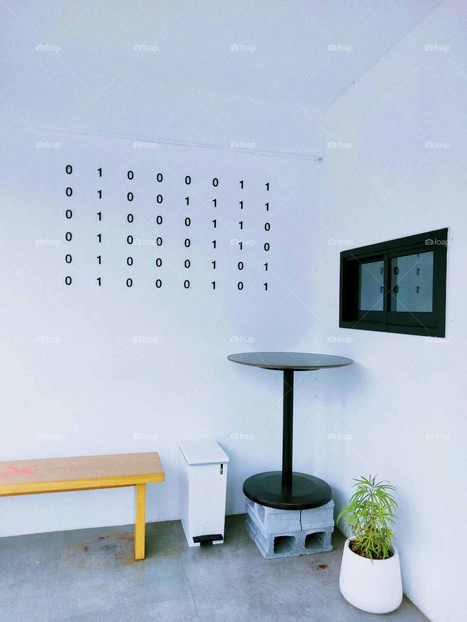 What do the numbers on the wall mean?