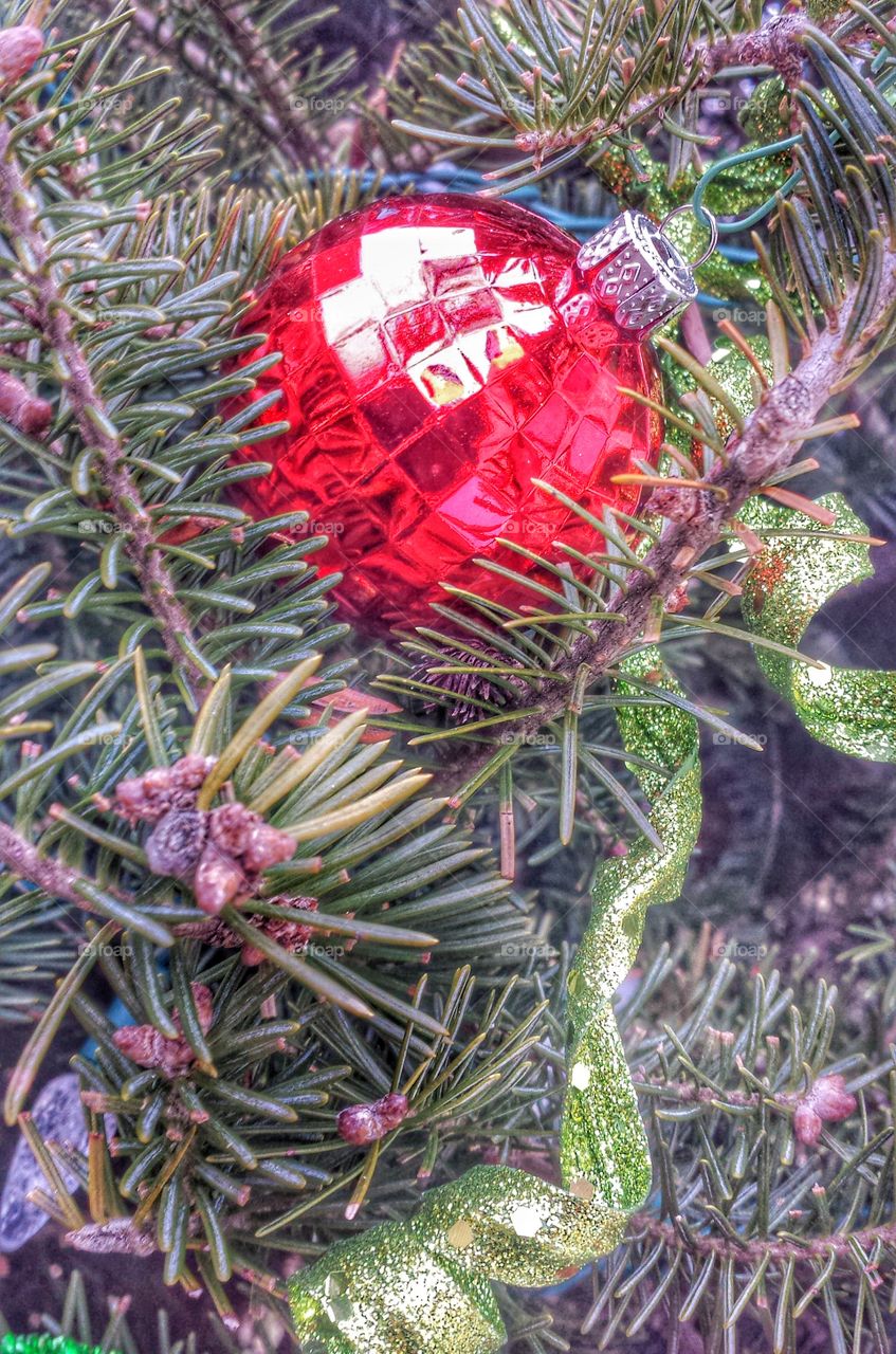 Red Christmas Ornament