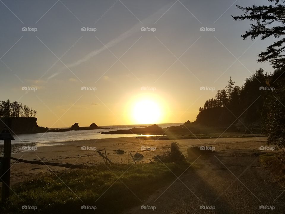 Sunset Beach, Charleston Oregon