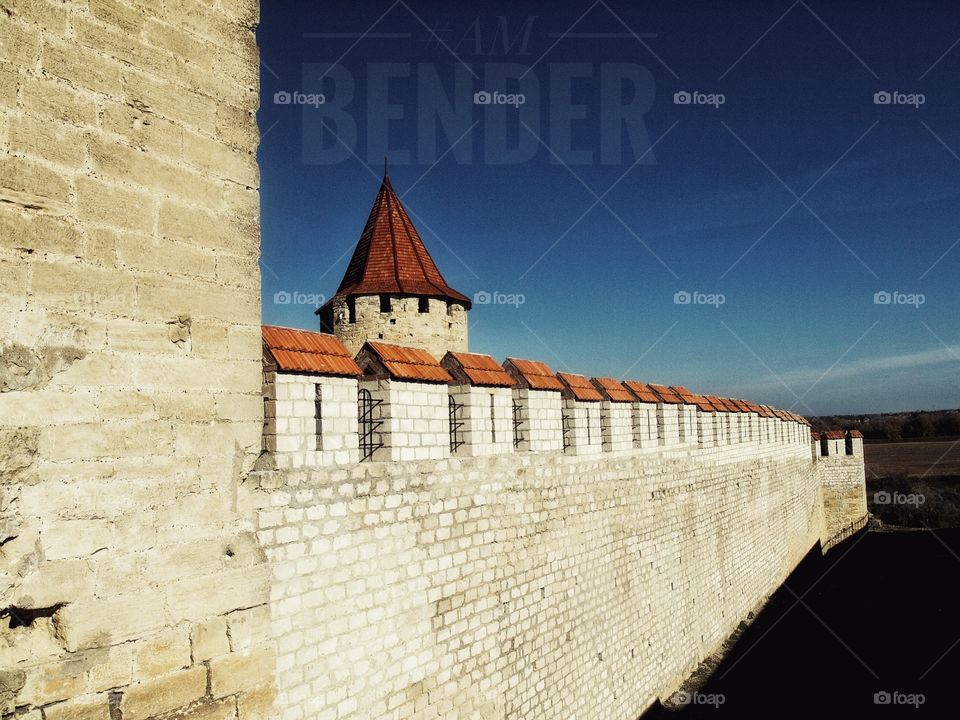 Стена цитадели.