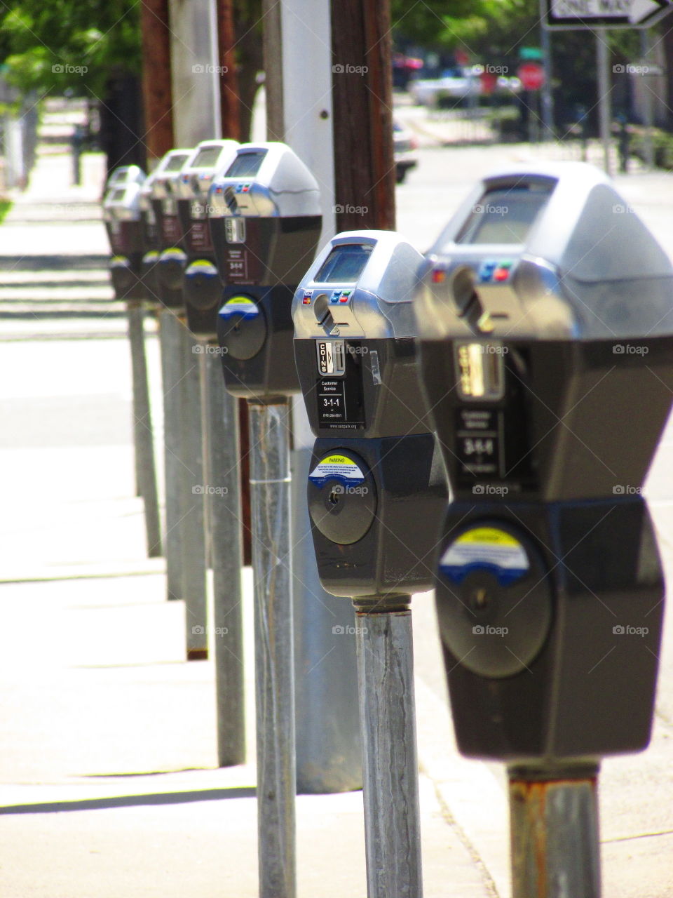 parking meters