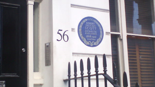 Robert Scott Antarctic Expedition London House