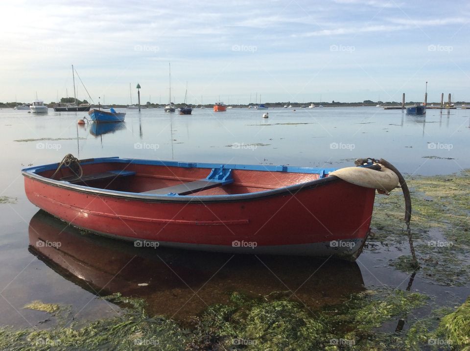 A boat at the harbour 