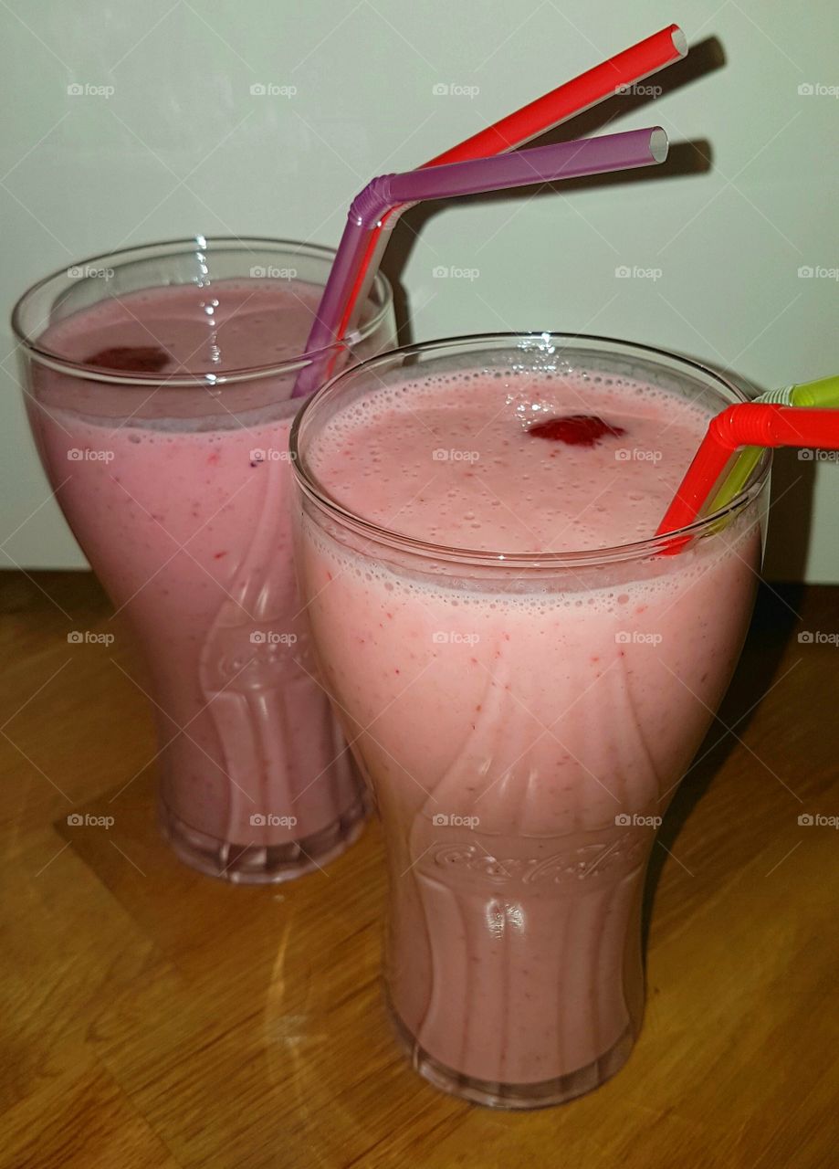 Strawberry smoothie