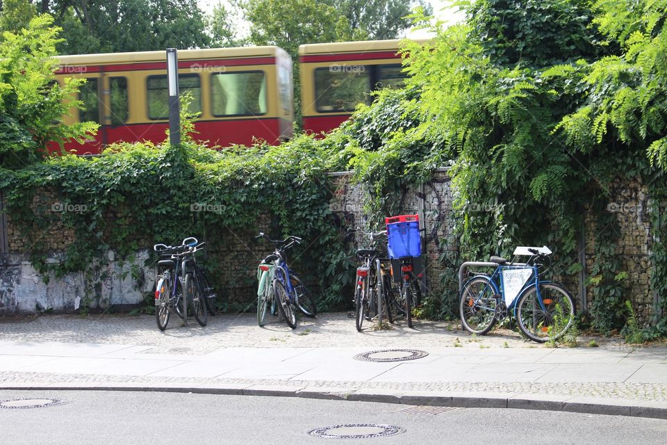 Bike stop, Berlin