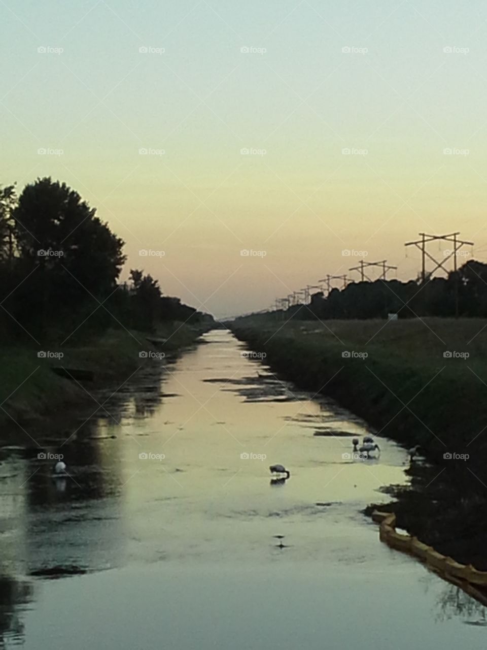 Canal Sunset, Palm Bay, FL