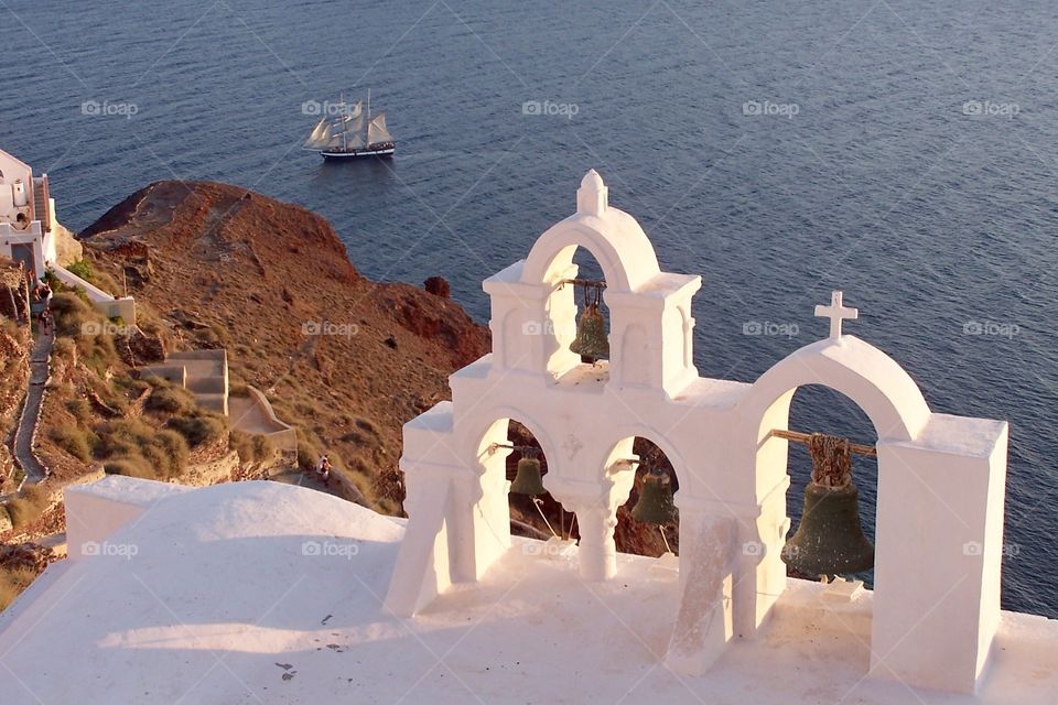 Santorini church 