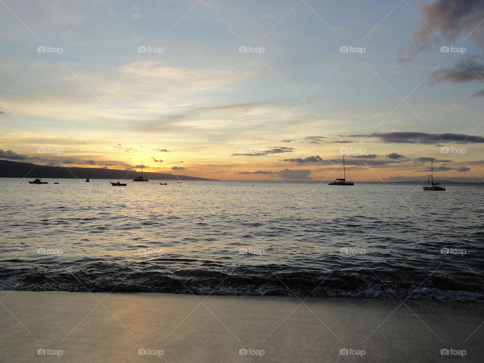 maui sailing. hawaii