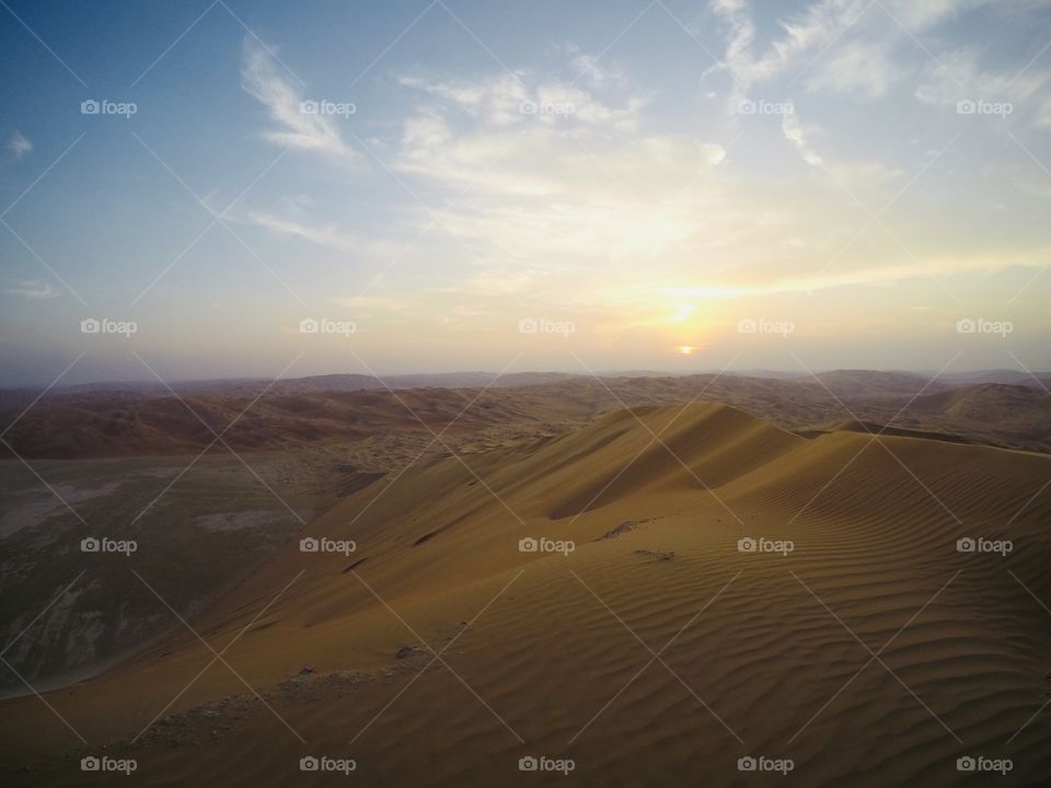 Liwa desert in UAE