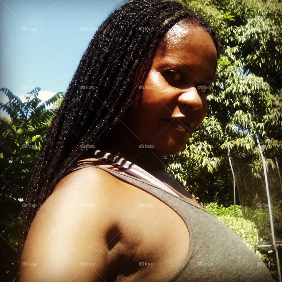 black woman you are beautiful and strength and peaceful and happy and healthy and prosperous.