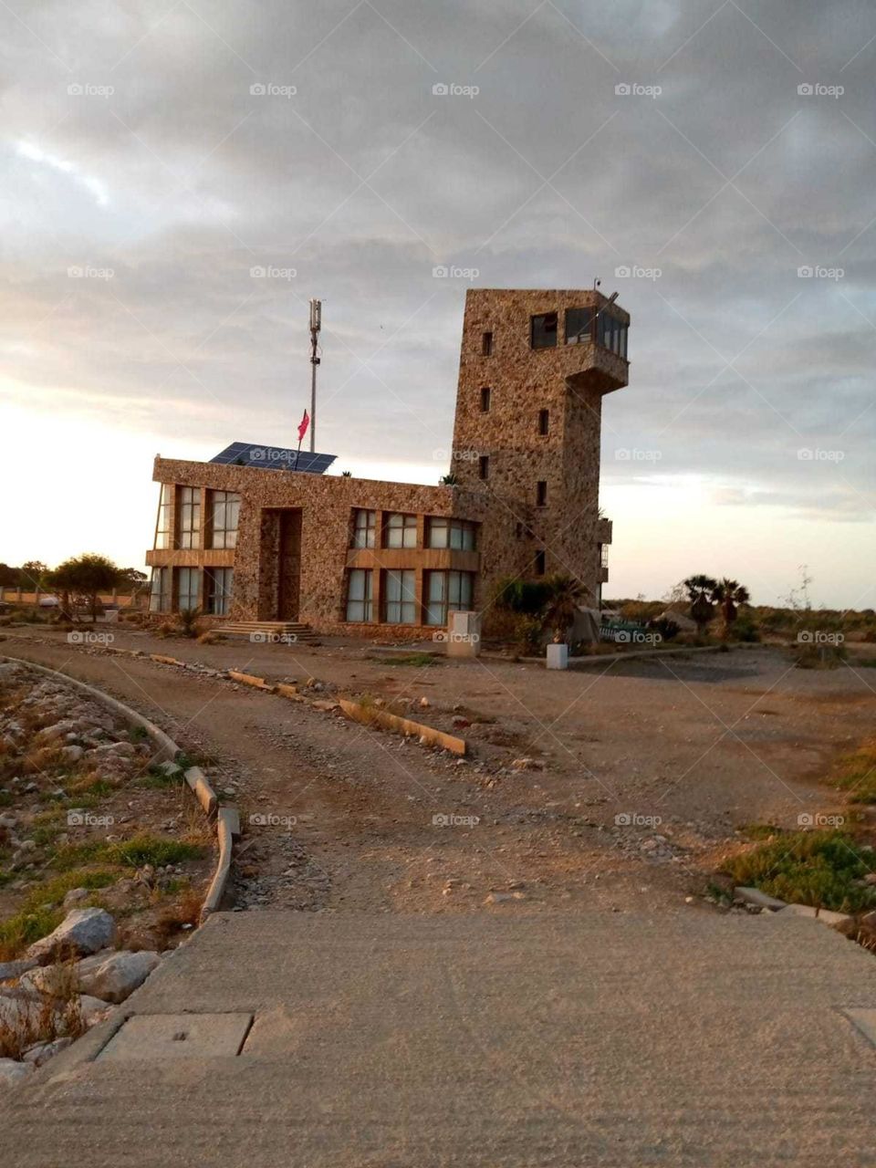 A duck-shaped building in Nador, Morocco