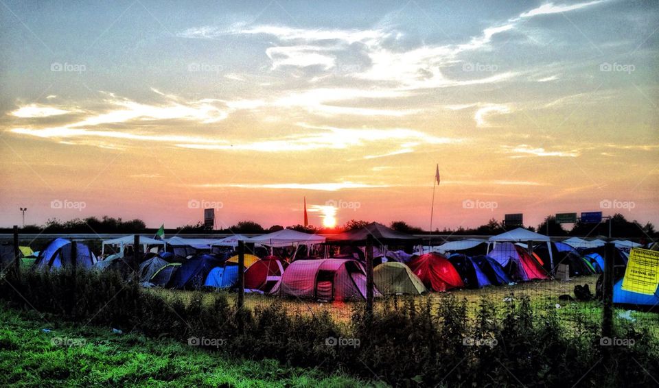 Roskilde Festival Camp - Denmark
