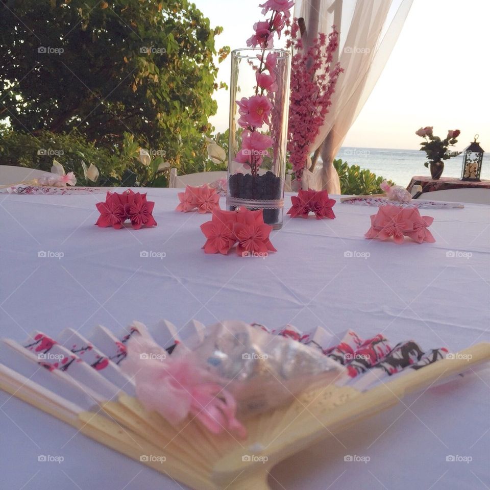 Pink Wedding in Hawaii