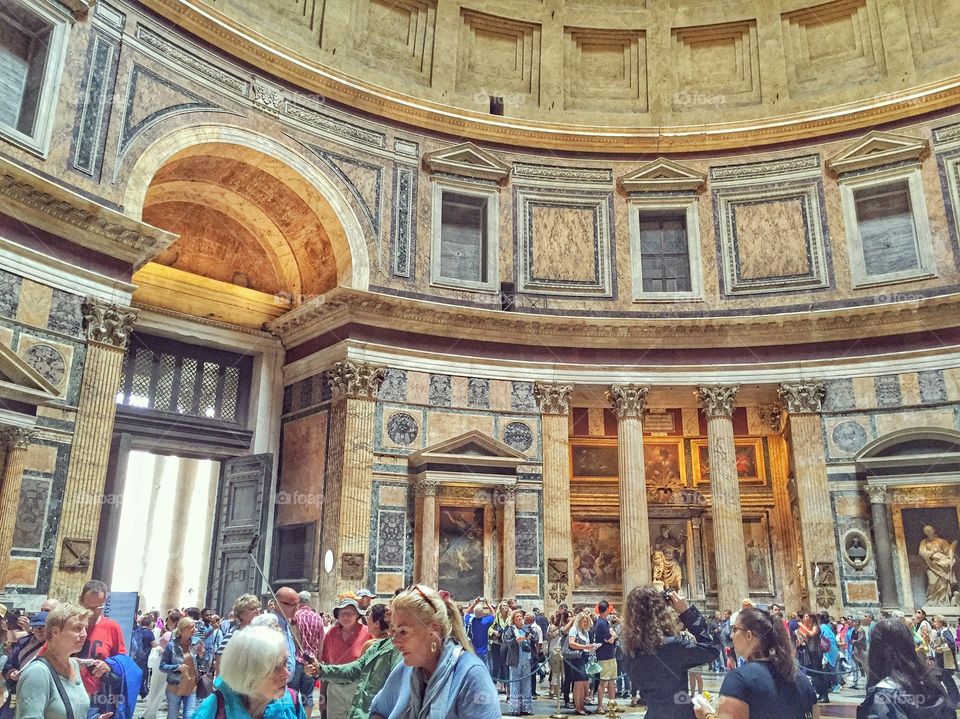 Inside the Pantheon