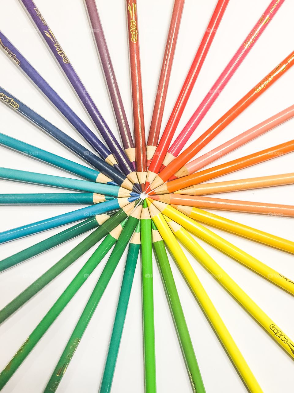 Colored pencils