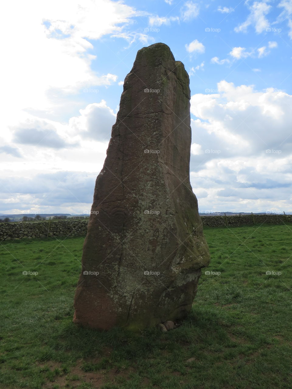 Lake District, Cumbria UK - Long Meg Standing Stone
