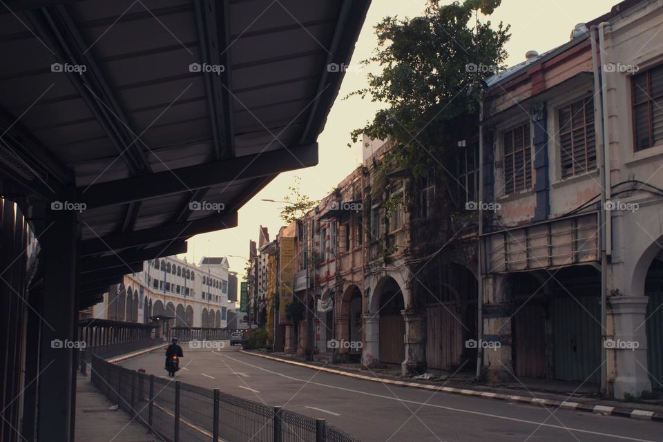 morning at the old town Klang