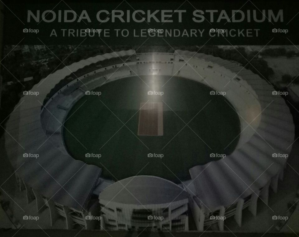 Noida Cricket Stadium.