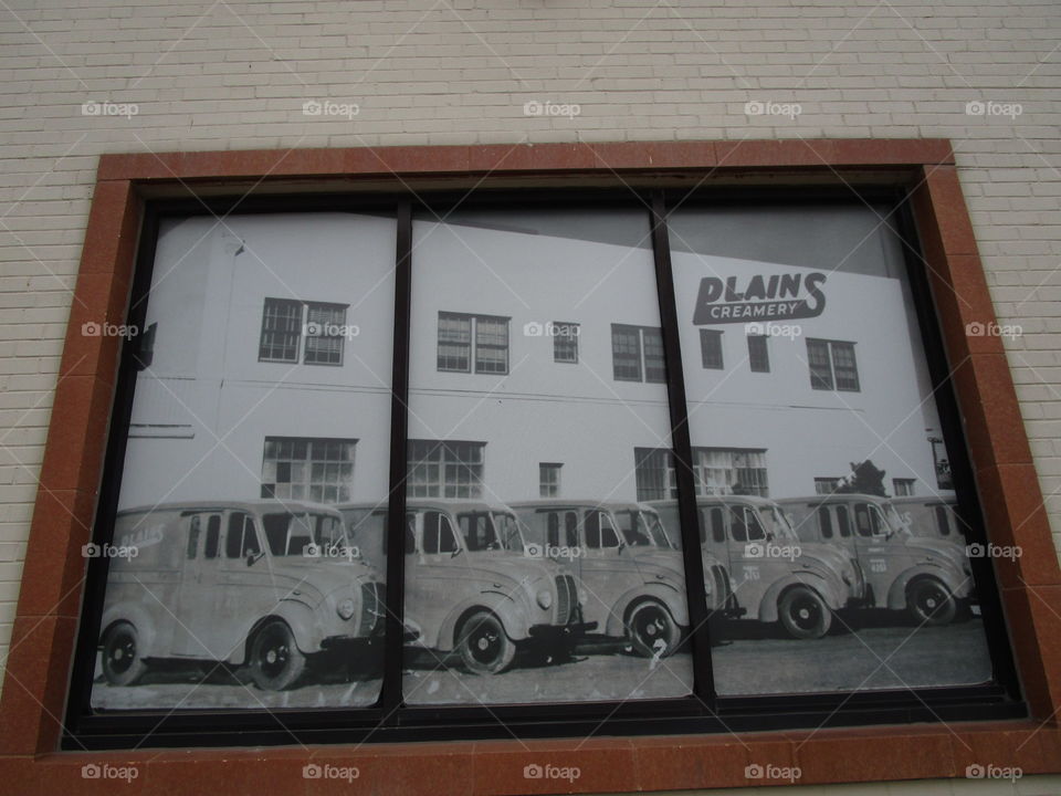 Plains dairy windows dressing 