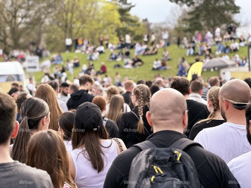 Crowd of people 