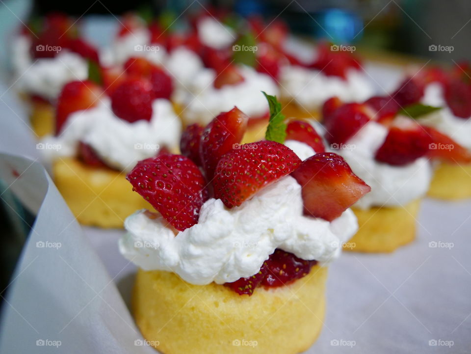 Summer dessert - Strawberry Shortcake