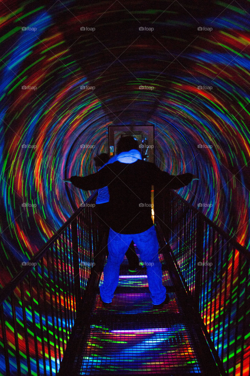 Camera obscura tunnel