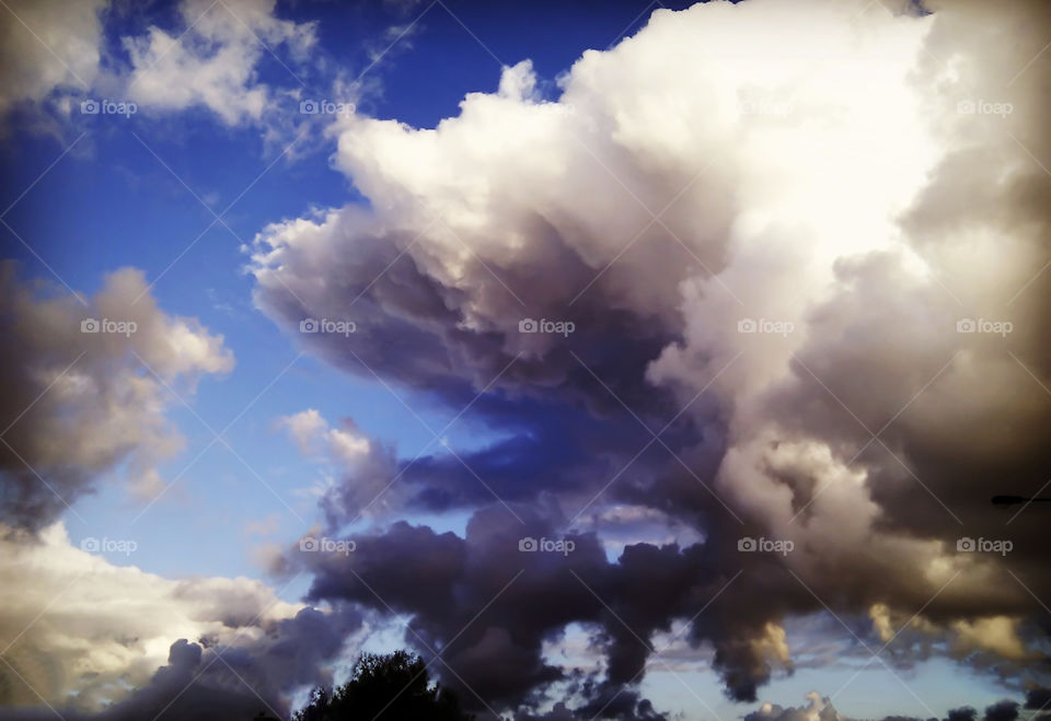 autumn clouds