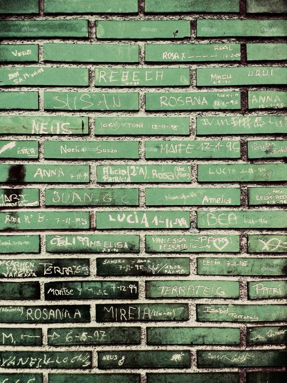 Another wall in The brick