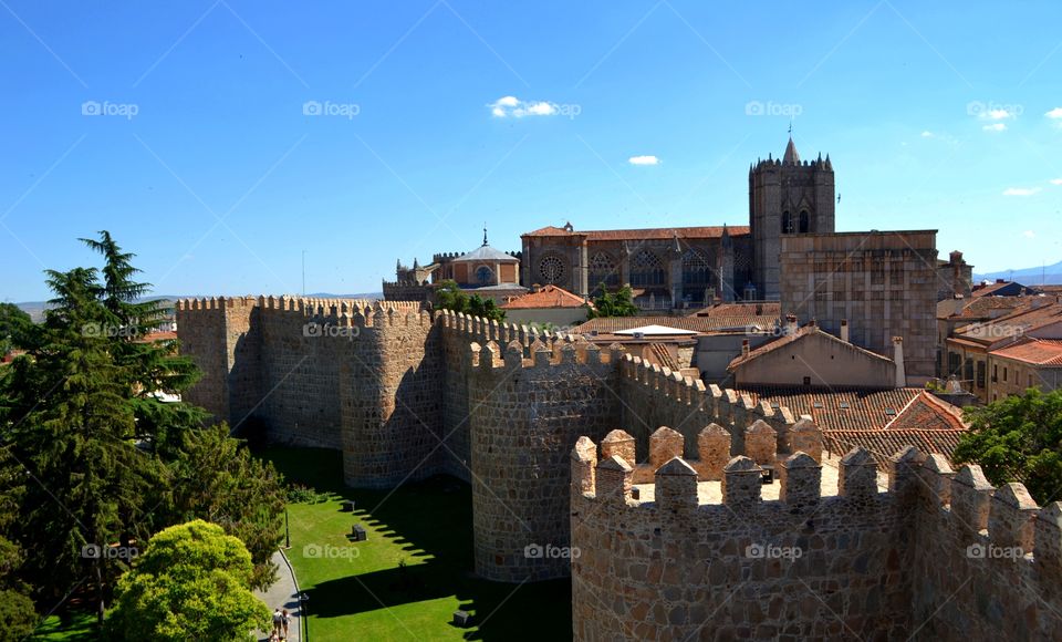 Best preserved walled city in Spain