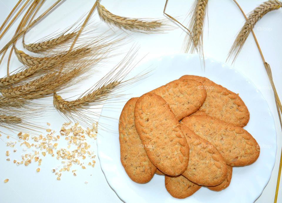 tasty food cookies cereal