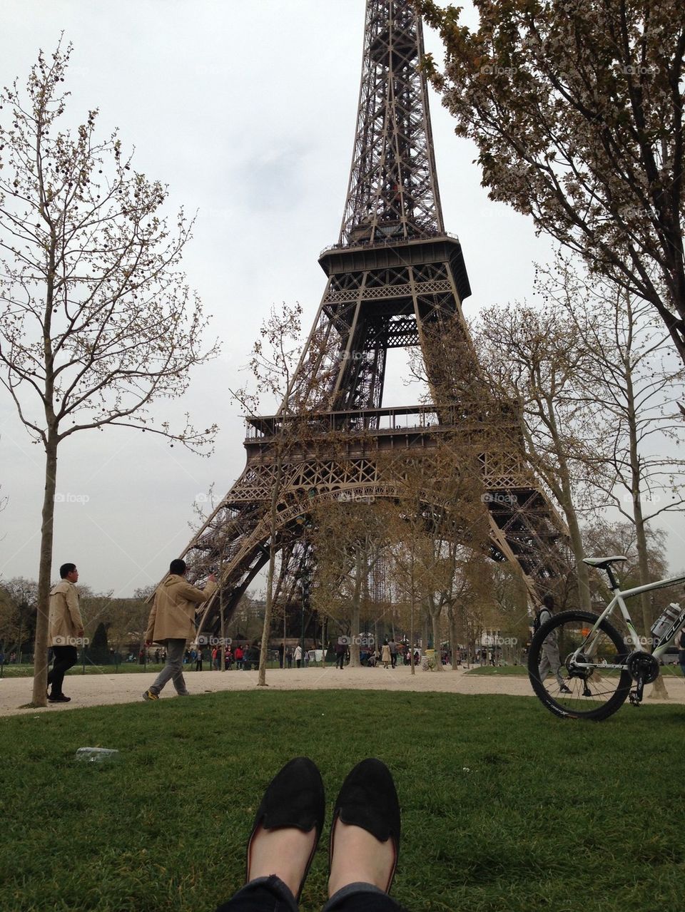 Picnic under the Eiffel Tower