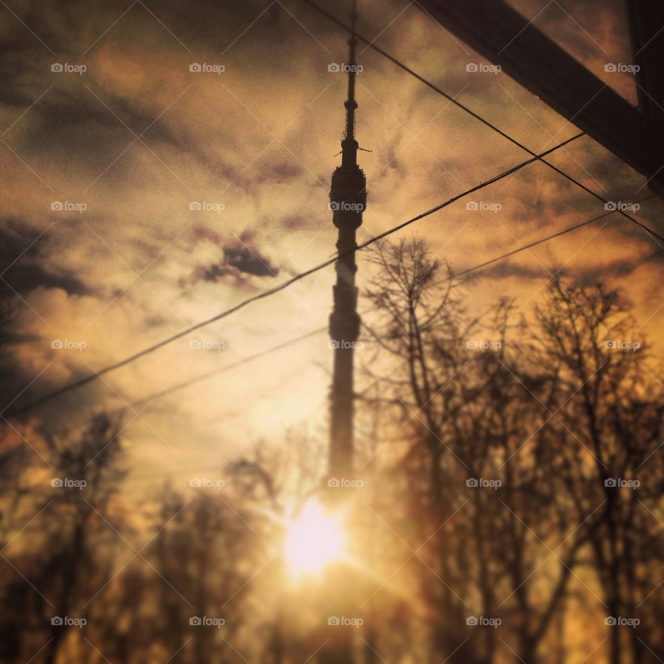 tower moscow ostankino by Mary_7_photo