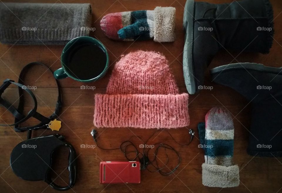 Winter Flatlay