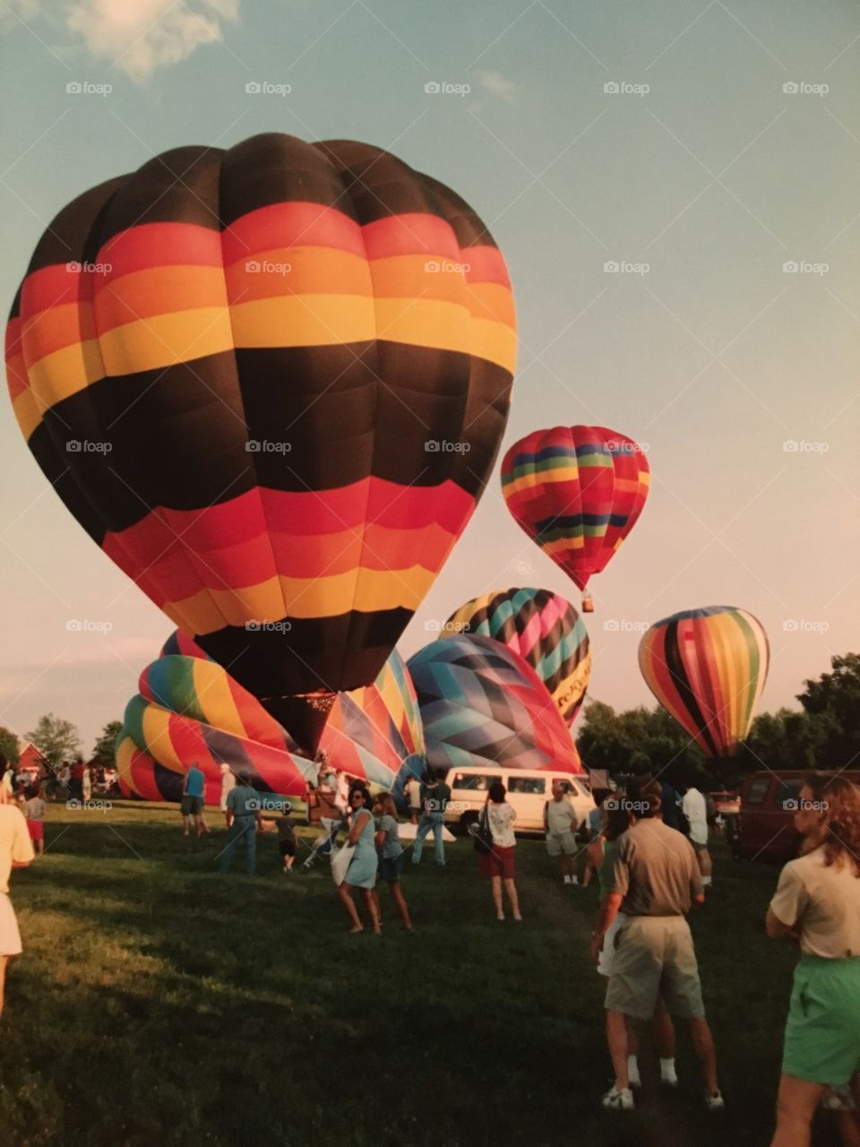 Hot air balloon festival