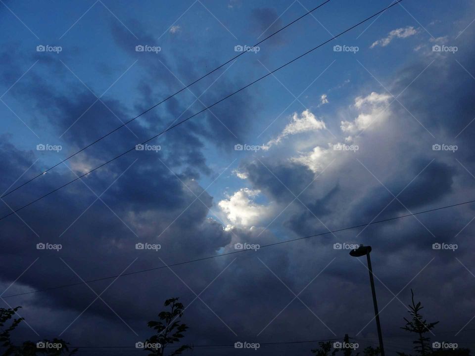 Incredible storm sky