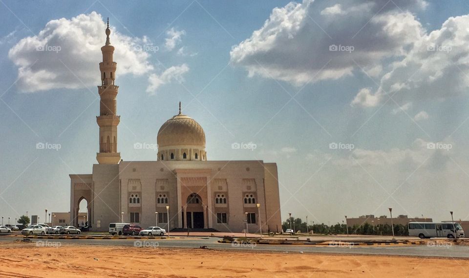 Mosque in the desert