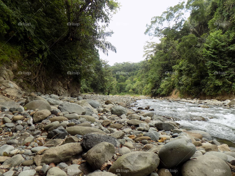 River to mount halimon aceh