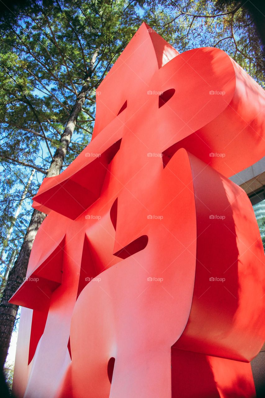 Red Sculpture