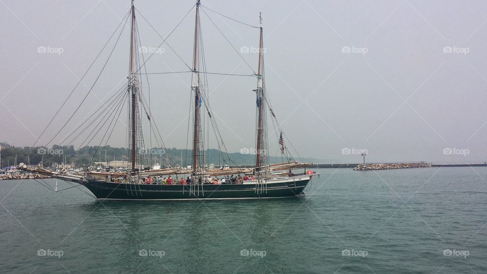 Nautical. Denis Sullivan Schooner