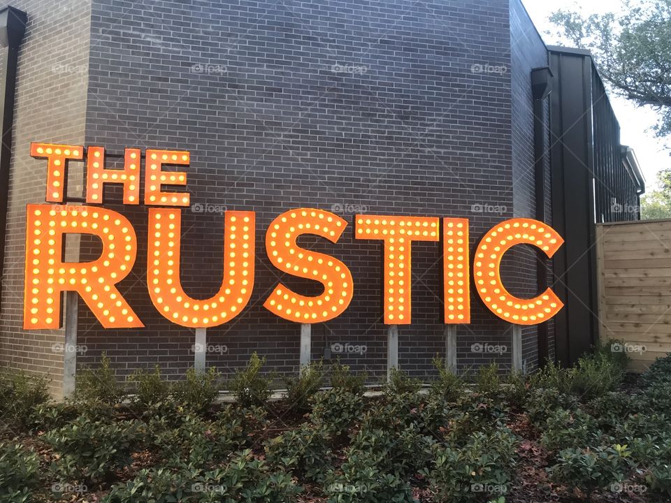 The rustic 