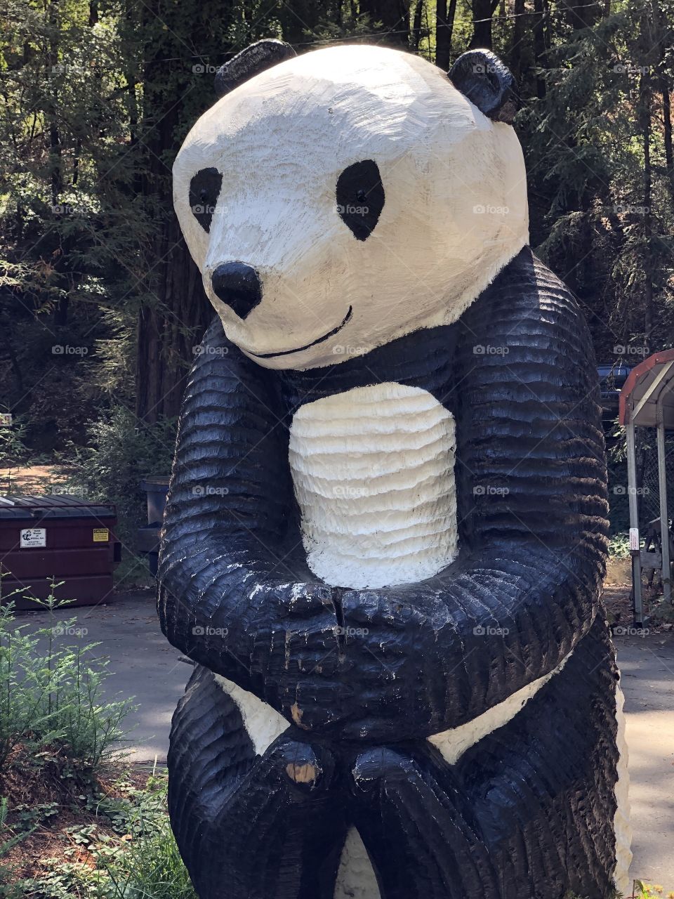 Carved Panda