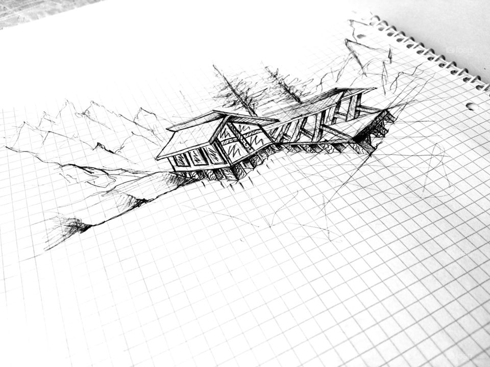 drawing. architecture class.