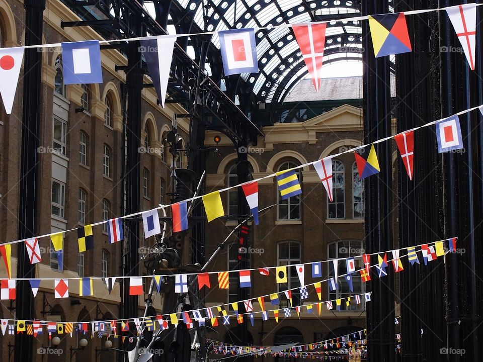 Summer vacation sightseeing in London 