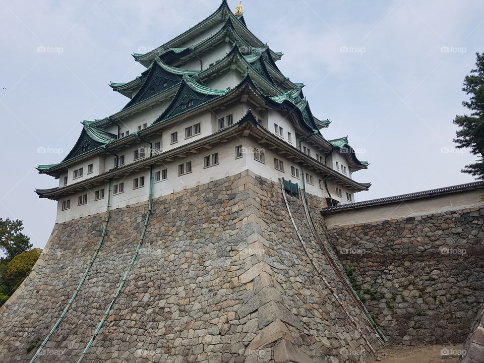 Nagoya castle in Japan 2019