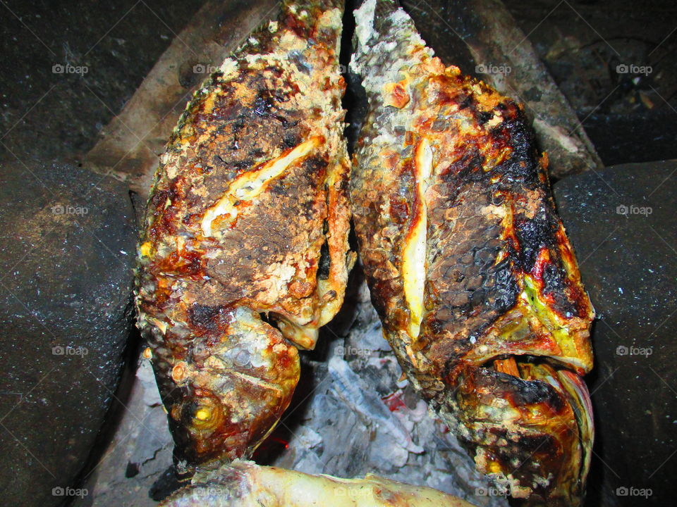 grilled fish