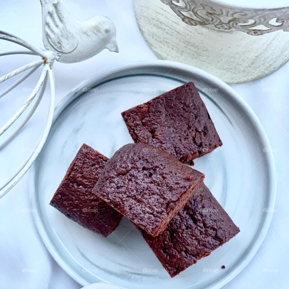 Keto brownies low in sugar and carbs perfect for afternoon or tea time snack indulgence