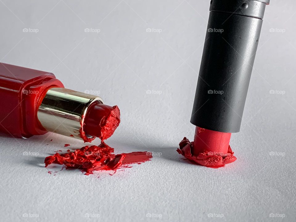 These red lipsticks have gone wild, it’s anarchy! 