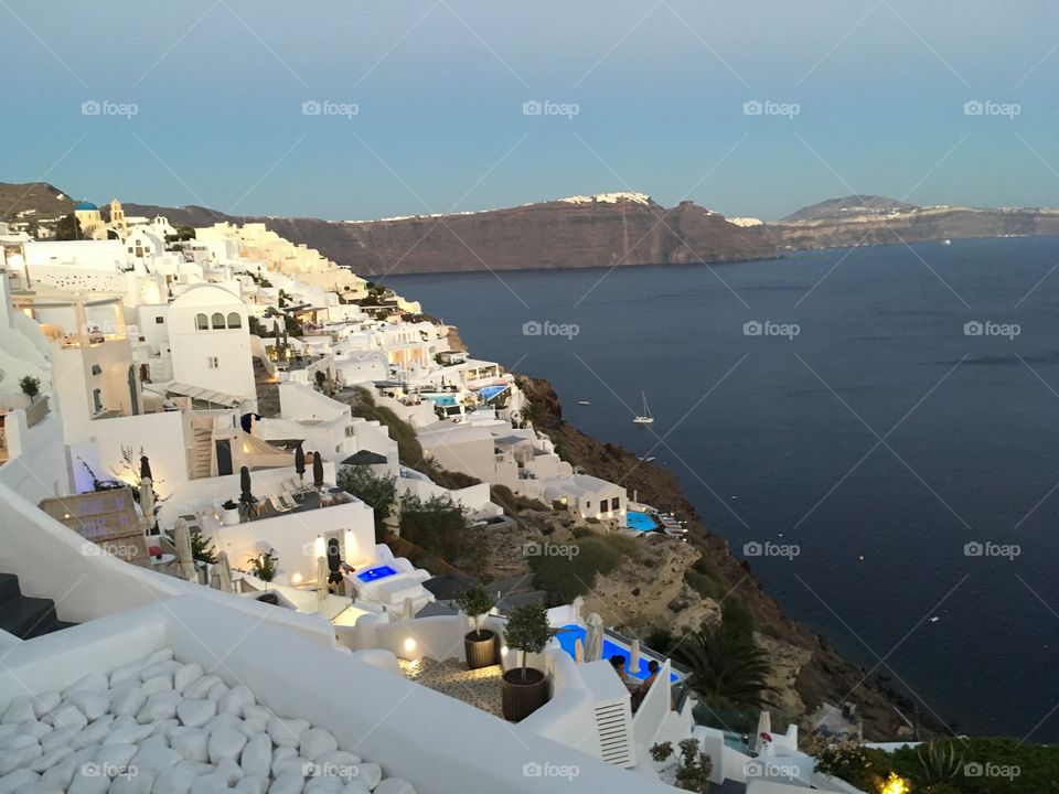The discovery of Santorini 