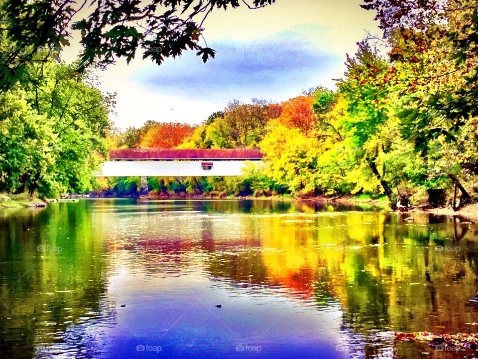 Gal down on the river